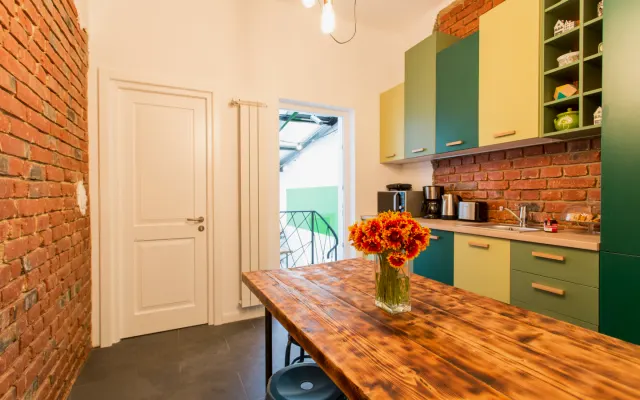 4 Schlafsaal-Zimmer im First Hostel Bukarest