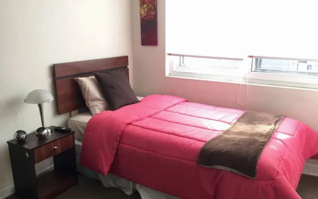 Frühstück, Privatzimmer und Bad Santiago