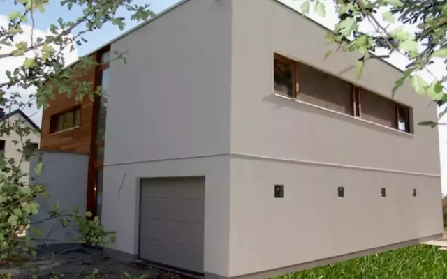 Contemporary house in the heart of the Belgian Ardennes.