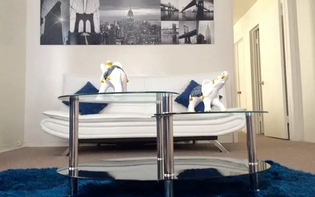 sofá cama en el salón