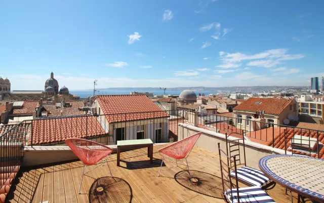 Attico - Terrazza panoramica a 360° - Vista mare