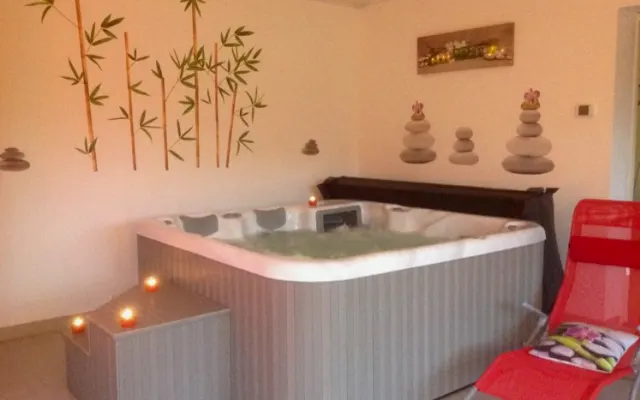Casa de campo de charme com spa