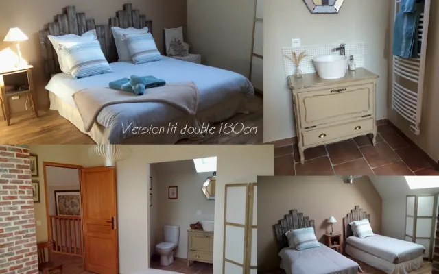 BERRY room for 2 with bathroom and private WC - near Beauval Zoo