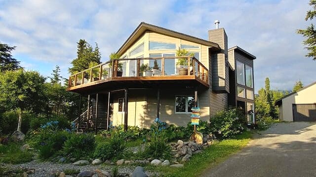 Modernes Haus mit toller Aussicht - Ein Schlafzimmer