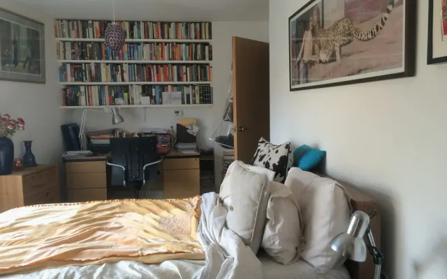 one bedroom in comfortable top floor flat