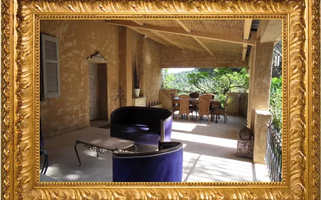 Gîte Flamenco/La maison d'Allouma campagne Golfe de StTropez