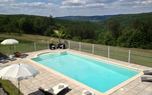 Haus 12 Personen privater Pool in der Nähe von Sarlat