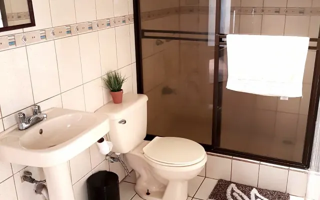 Casa Rainbow - Quarto privado e confortável.