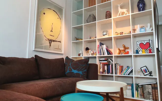 Moderno apartamento con piscina en la azotea en Palermo Soho