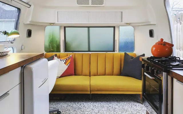The Airmadillo : Airstream vintage, Central Houston