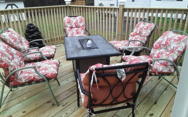 A casa em Chesapeake Square