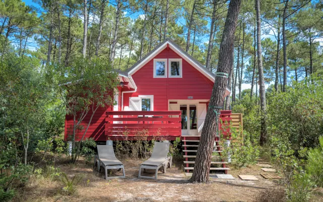 Maison en bois - Naturist Resort, La Jenny - 5 minutes de l'océan