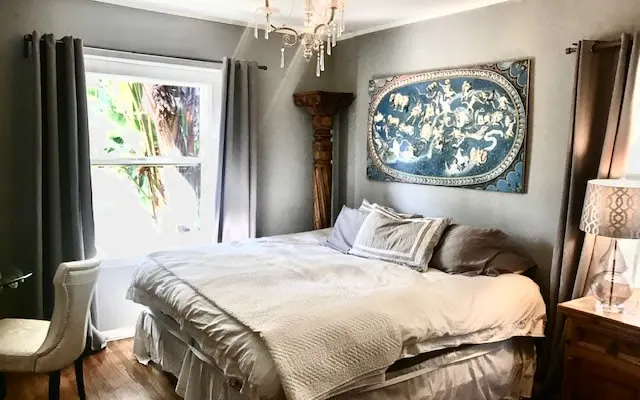 Bonita y tranquila casa de diseño cerca de la ciudad con baño recién...