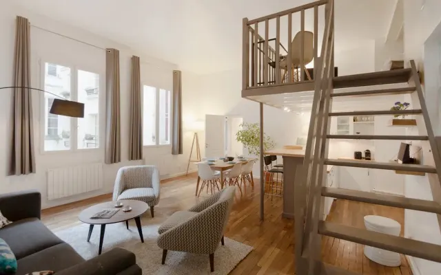 LOFT DU MARAIS - LOCATION DE 4 CHAMBRES DANS LE MARAIS, PARIS