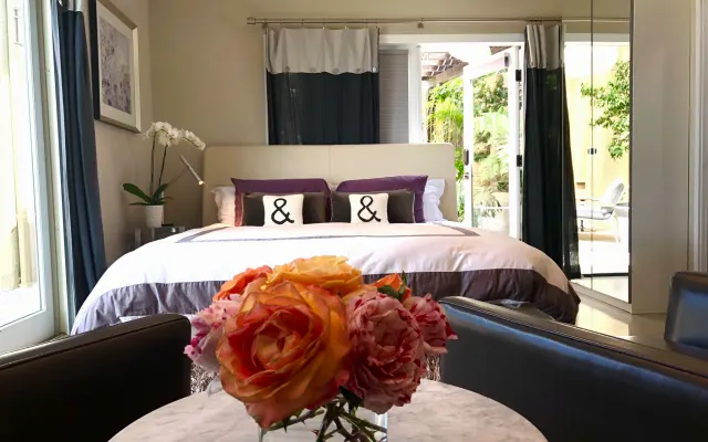 Modern Lux Studio with Private Canyon View Deck.