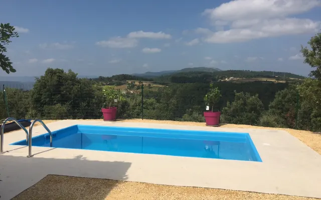 Bungalow with private pool not overlooked in ********