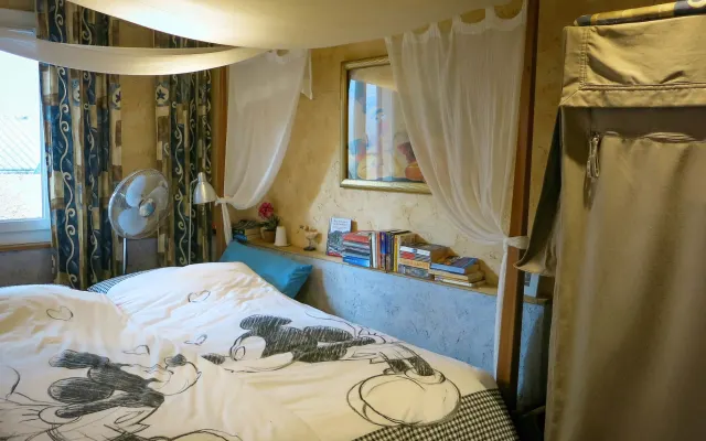 chez Mario & Eric - BnB Gay B&B - cama king-size