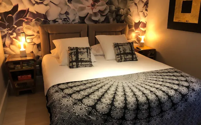 Chambre SUITE-Indépendante avec terrasse-SPA-massages tantriques Kiné