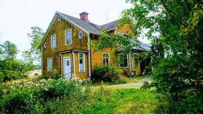 Dos habitaciones en una granja