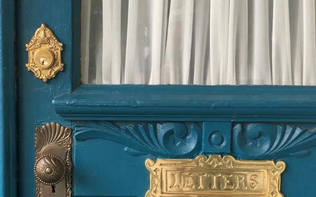 Wunderschön dekoriertes viktorianisches Haus