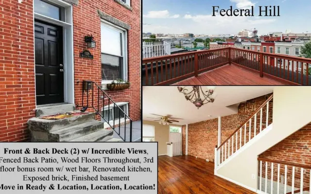 Casa histórica en Federal Hill Row