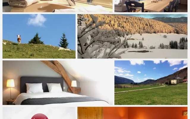 Zimmer d.hotes von Charme in den hohen Jura.