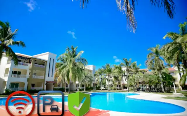 Geräumige, moderne Eigentumswohnung mit Pool, Wi-Fi und Parkplatz