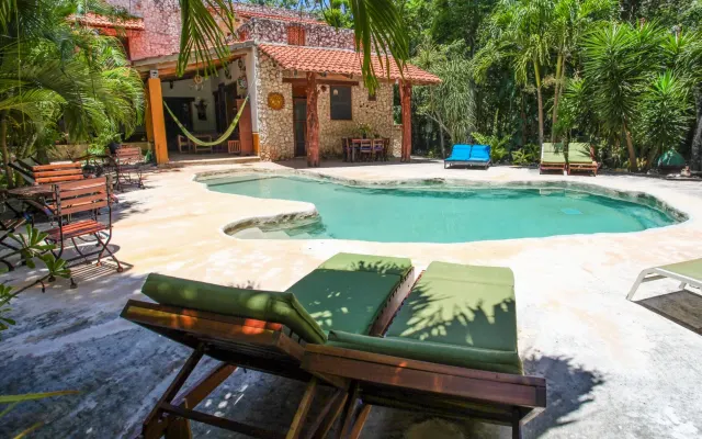Villa with cenote