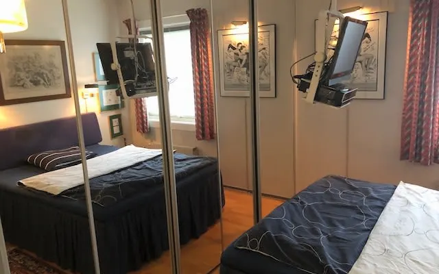 Für FKK-Reisende, die gerne nackt in einer Wohnung leben möchten.