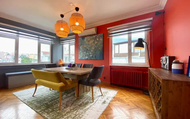Se détendre dans un design éclectique