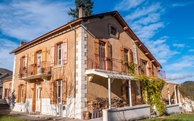 Beautiful mountain house