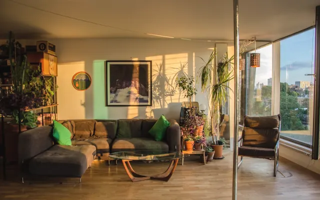 Bellissimo studio per artisti con vista su Londra
