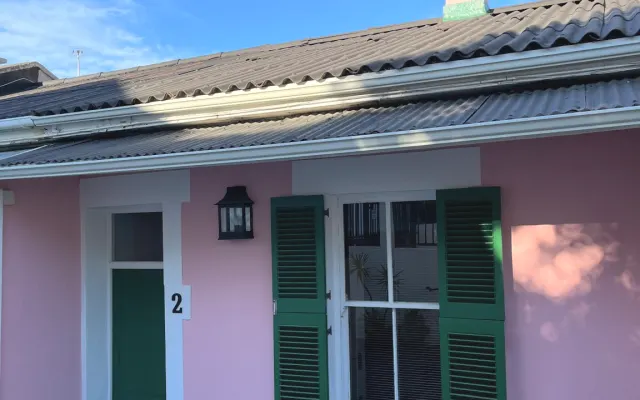 Pink Dutch design 2 bedroom and 2 bathroom cottage in De Waterkant