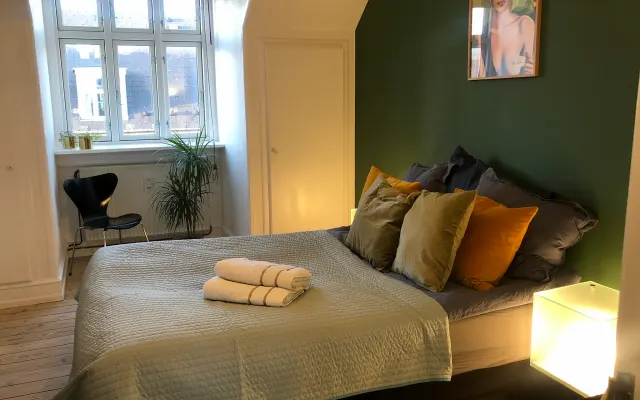habitación en el corazón de Copenhague junto a la línea de metro M3