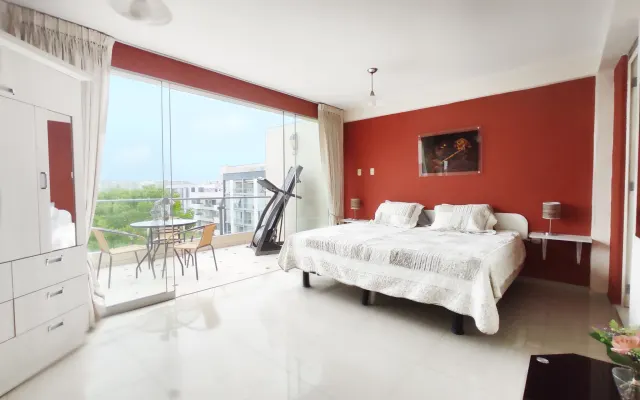 ¡Increíble vista al parque! Cama King-size Duplex