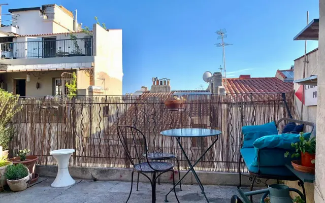 Duplex com um bonito terraço