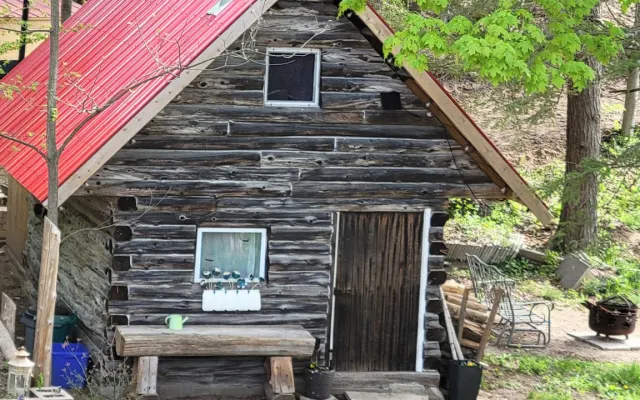 Rustic luxury in the woods