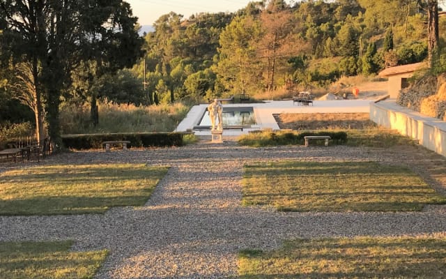 Domain of the Iron Gate - room north view to the pool and garden