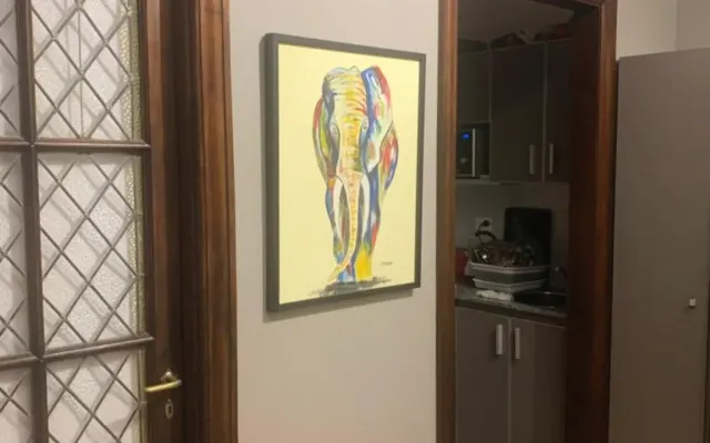 Close to everything, shared bathroom