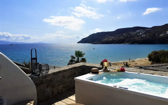 Quarto com vista para o mar para 2 pessoas com banheira de...