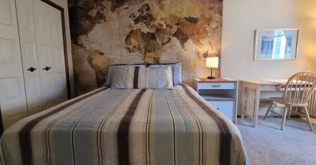 Camera da letto principale in villetta a schiera con 3 camere da letto