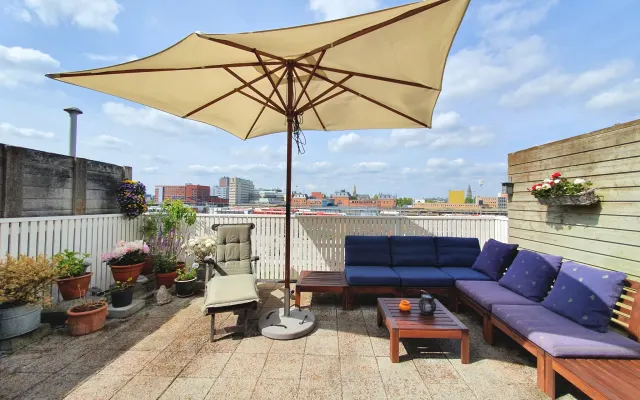 Room with private terrace room