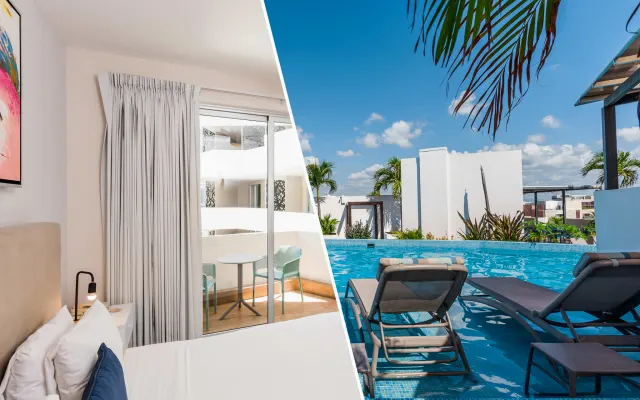 Luxury Studio with Kitchen AC Gym Pool Cinema