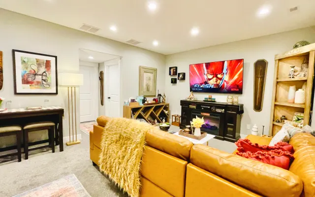 Riverside New Town Homes basement Freeman Park