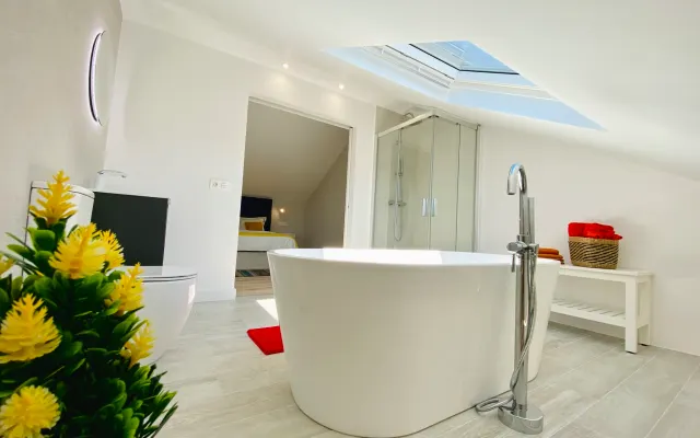 Penthouse with terrace, hydromassage and air conditioning by the sea