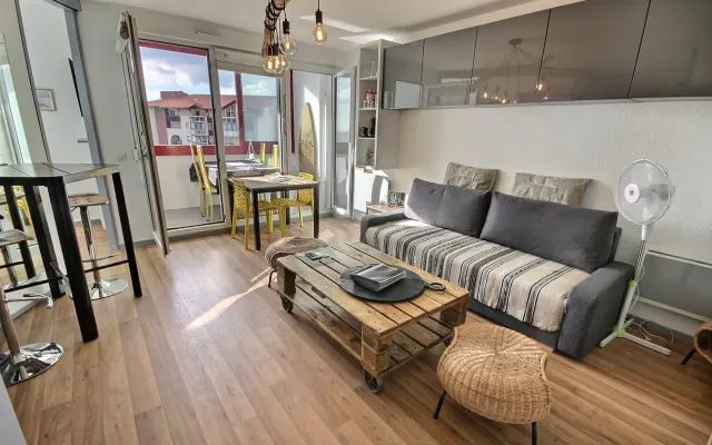 HOSSEGOR Plage Centrale Landes appartamento di 2 locali per 7 persone...