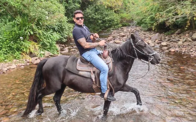 Aufruf an alle Cowboys! Reite mein Pferd und lass mich Fotos machen.
