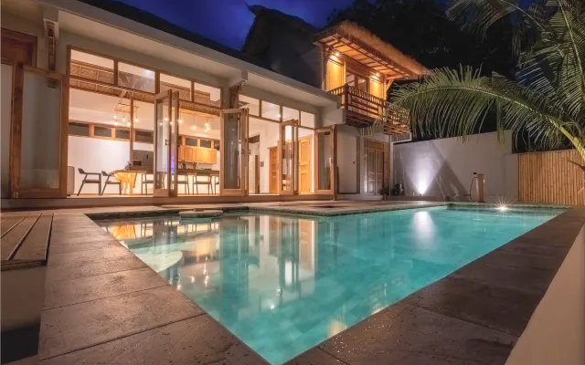 Villa privada de 2 dormitorios en Gili Trawangan