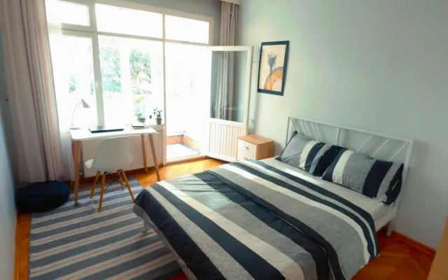 Large Bright Room with Private Balcony at Beautiful Location