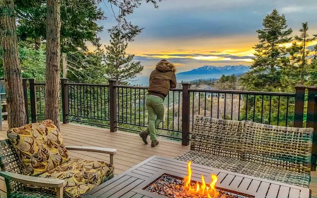 Entspannung mit spektakulärer Aussicht Bear Dance Cabin